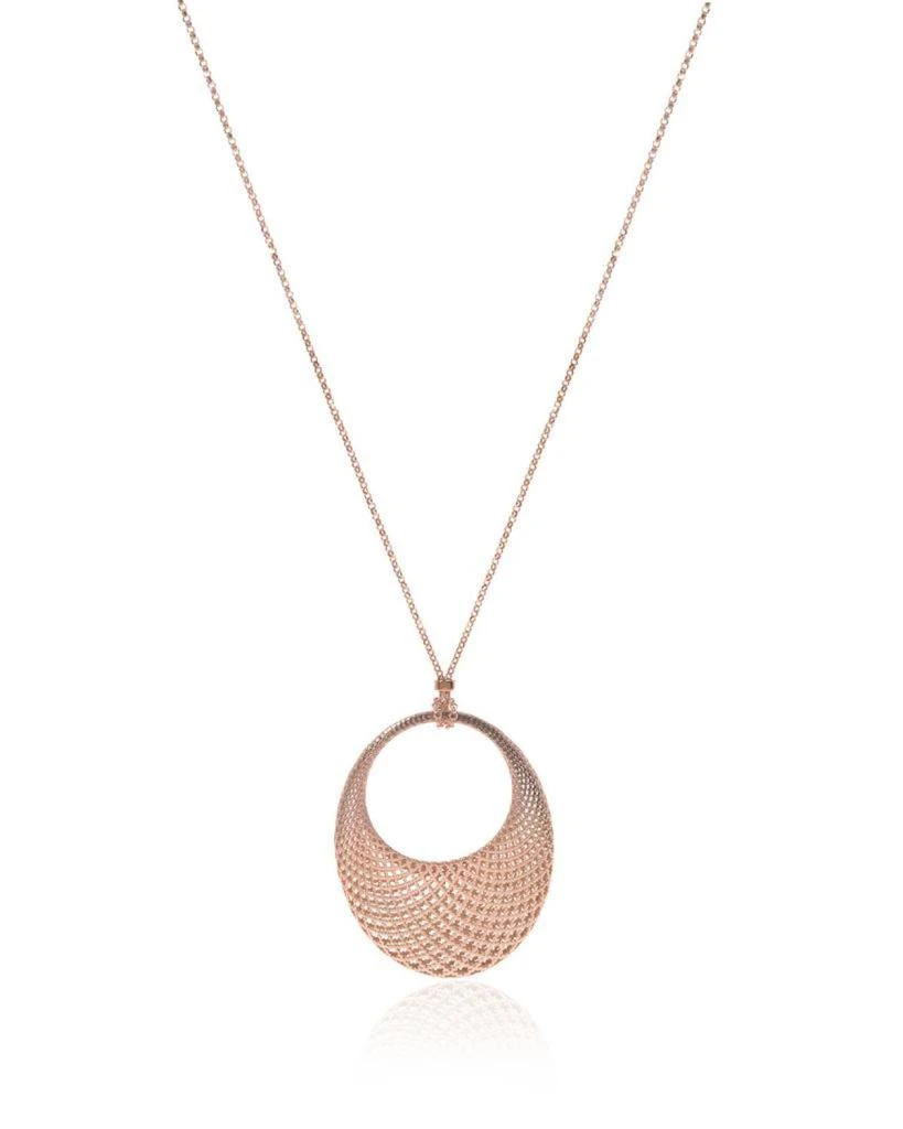 商品Gucci|Gucci 18k Rose Gold Diamantissima Necklace YBB34125800200U,价格¥30718,第1张图片详细描述