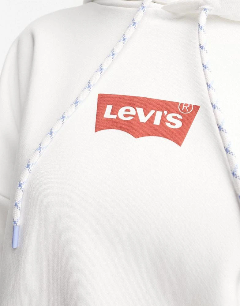 商品Levi's|Levi's logo caravan hoodie in white,价格¥750,第3张图片详细描述