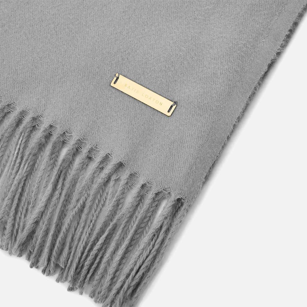 商品The Hut|Katie Loxton Blanket Fringe Knit Scarf,价格¥236,第5张图片详细描述