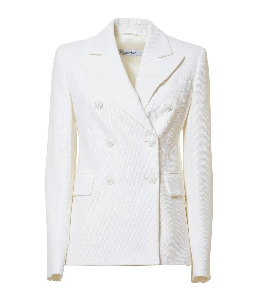 商品Max Mara|Max Mara Double-Breasted Long-Sleeved Blazer,价格¥5852,第1张图片