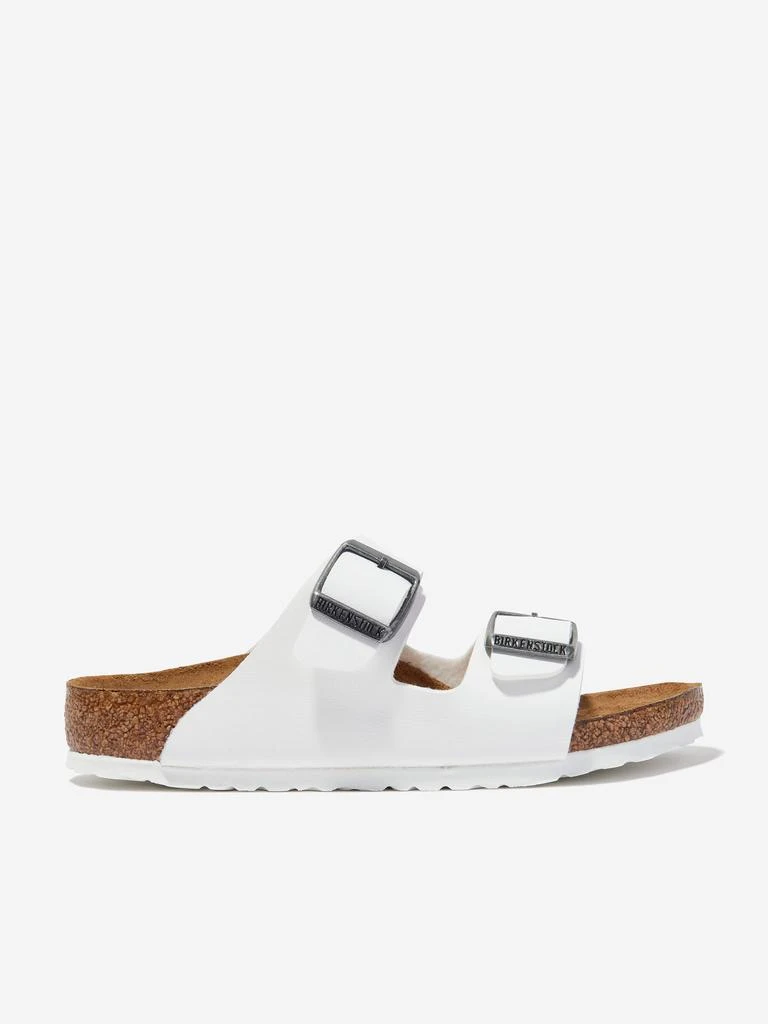 商品Birkenstock|BIRKENSTOCK Kids Arizona Sandals in White,价格¥400,第1张图片