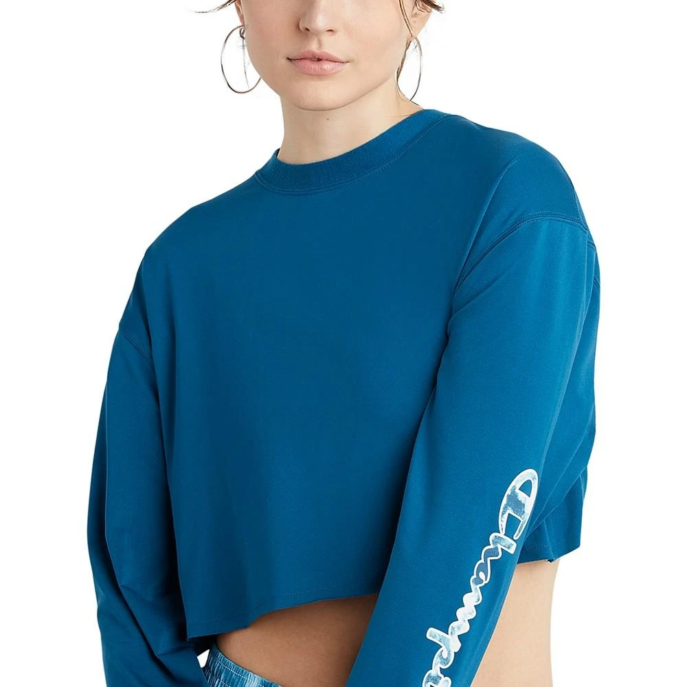 商品CHAMPION|Women's Cropped Long-Sleeve T-Shirt,价格¥137,第1张图片