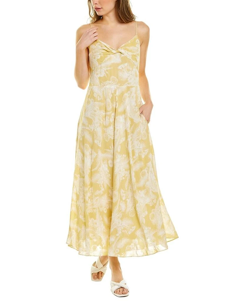 商品Vince|Vince Twist Knot Midi Dress,价格¥866,第1张图片