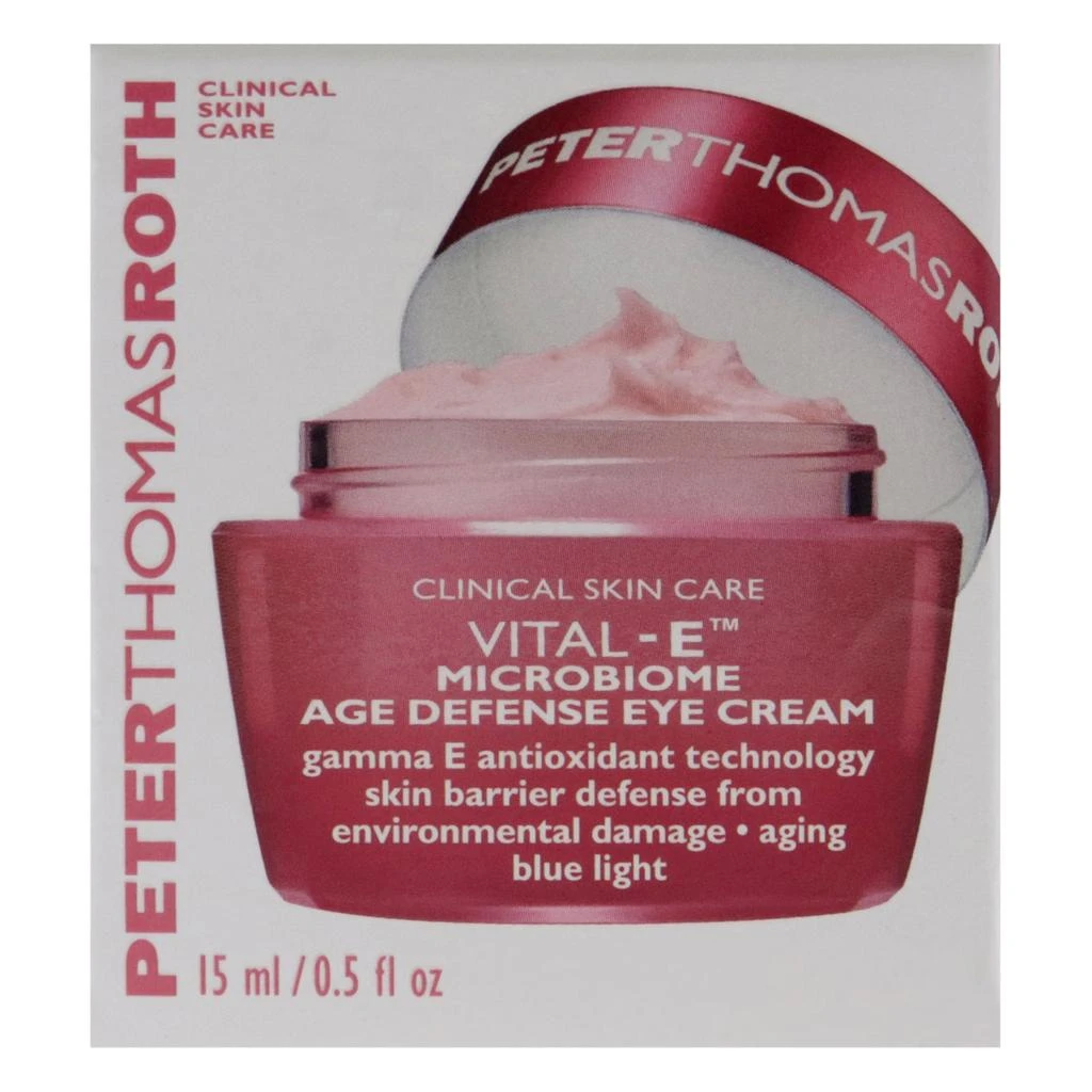 商品Peter Thomas Roth|Vital-E Microbiome Age Defense Eye Cream by  for Unisex - 0.5 oz Cream,价格¥357,第5张图片详细描述