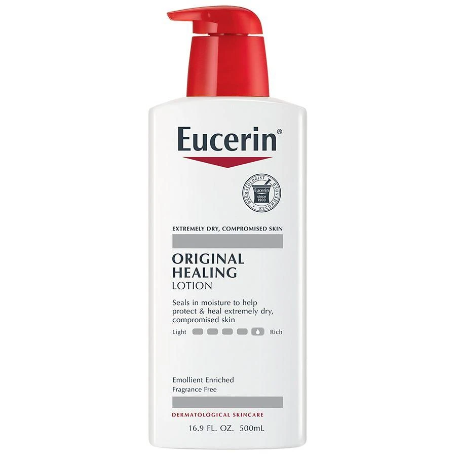 商品Eucerin|Original Healing Rich Lotion Fragrance Free,价格¥111,第1张图片