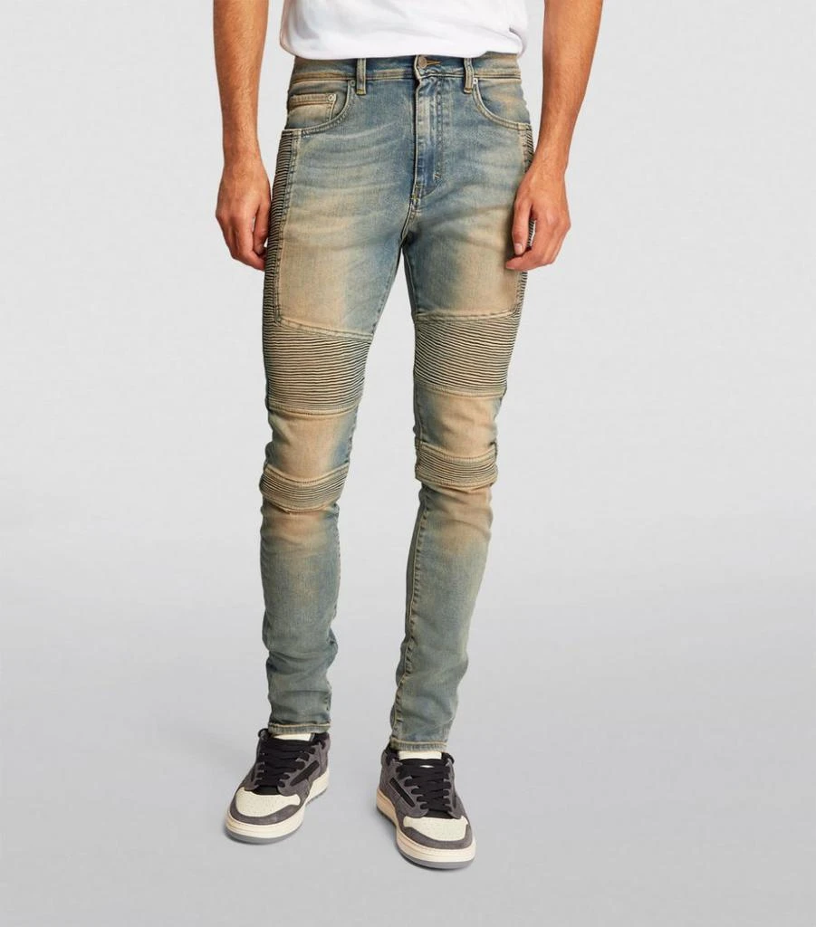 商品Represent|Biker Skinny Jeans,价格¥710,第3张图片详细描述