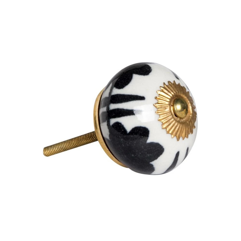 商品KNOB-IT|Handpainted Ceramic Knob Set of 8,价格¥313,第3张图片详细描述
