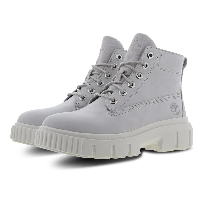 商品Timberland|Timberland Greyfield Leather Boot Gray Violet - Women Boots,价格¥1262,第2张图片详细描述