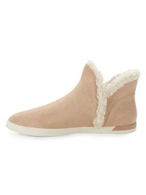 商品Vince|Val-B Suede & Faux Fur Booties,价格¥866,第4张图片详细描述