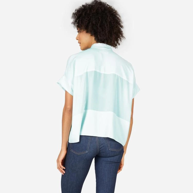 商品Everlane|真丝短袖衬衫,价格¥649,第4张图片详细描述