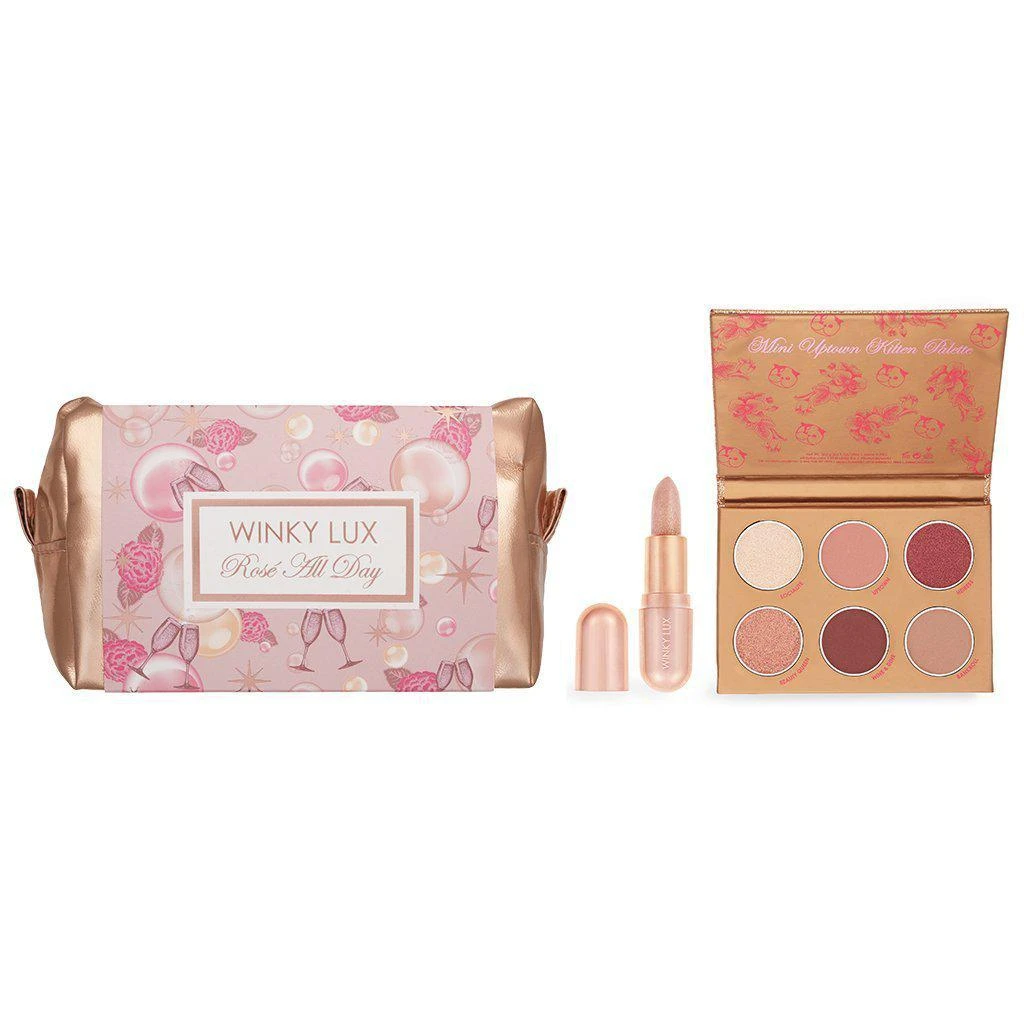 商品Winky Lux|玫瑰系列彩妆套装 - Rosé,价格¥227,第1张图片