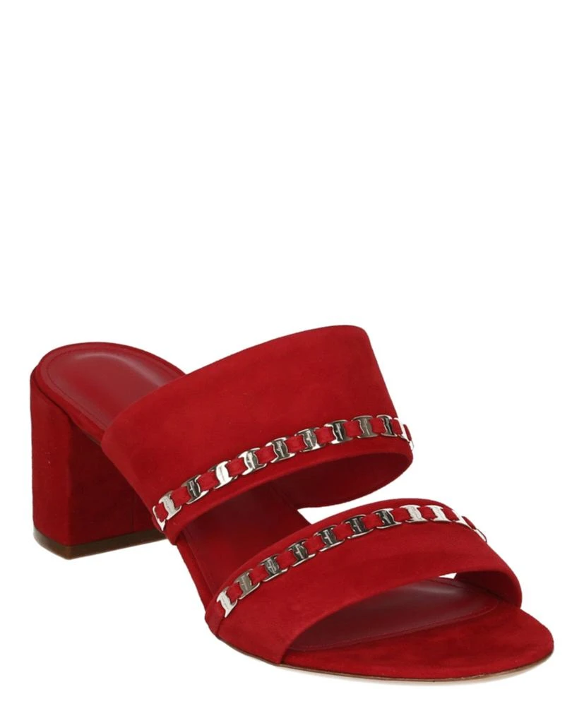 商品Salvatore Ferragamo|Trabia Vara Chain Block Heel Sandals,价格¥2227,第2张图片详细描述