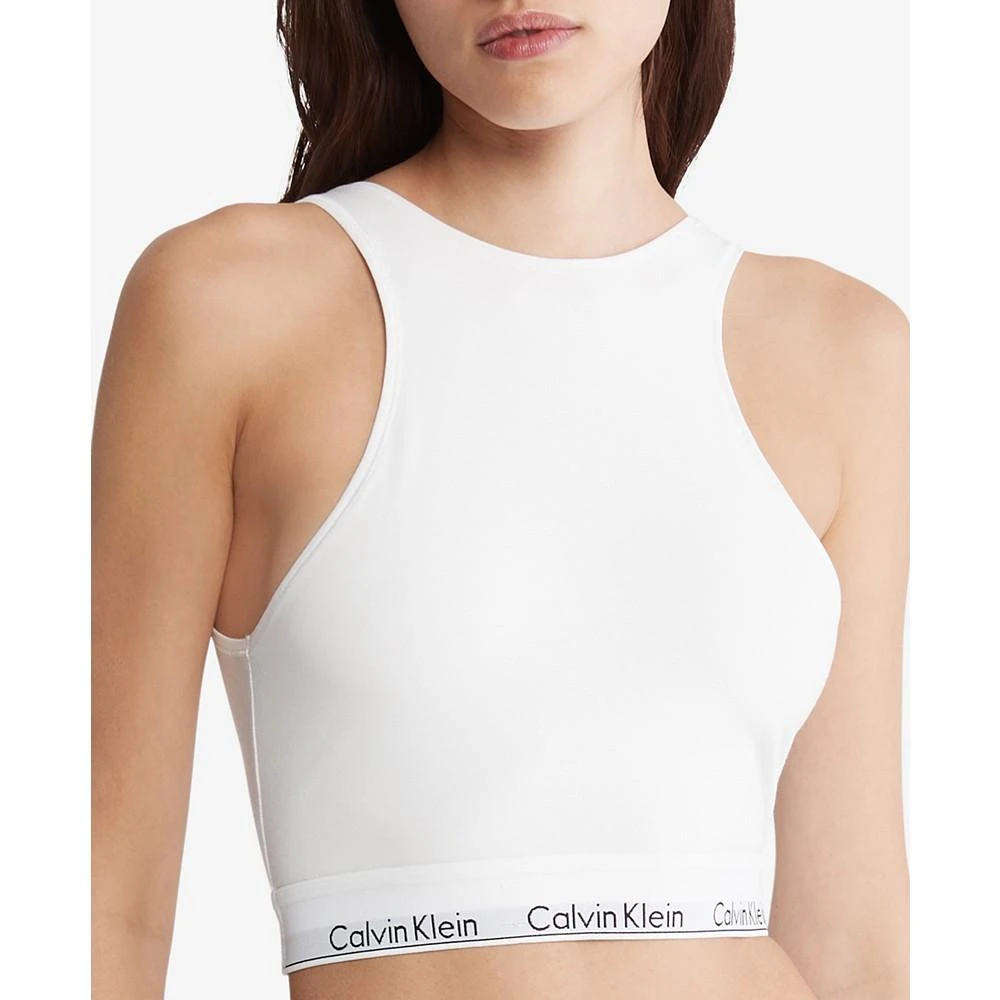 商品Calvin Klein|Women's Modern Cotton Unlined Longline Bralette QF7214,价格¥158,第1张图片