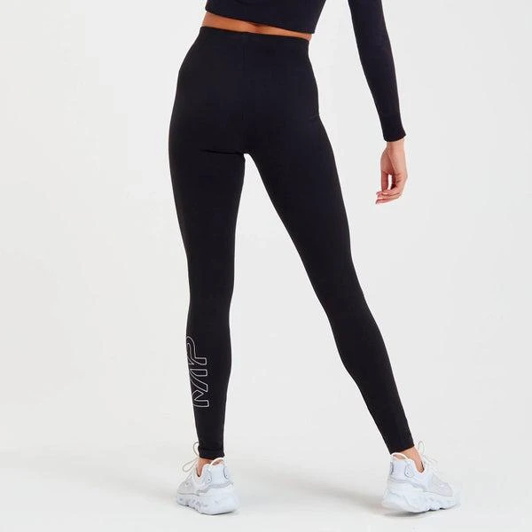 商品Myprotein|MP Women's Jersey Leggings - Black,价格¥225,第3张图片详细描述