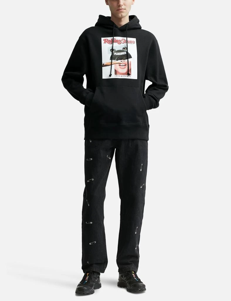 商品Pleasures|Rolling Stone Hoodie,价格¥539,第5张图片详细描述