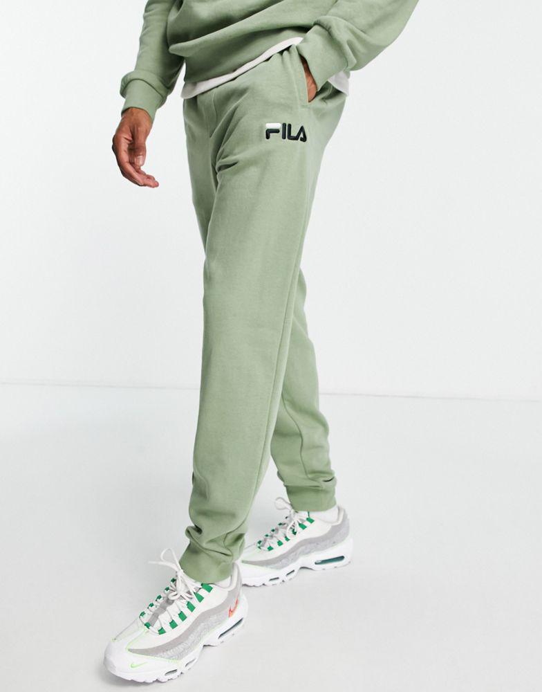 Fila joggers with logo in green商品第3张图片规格展示