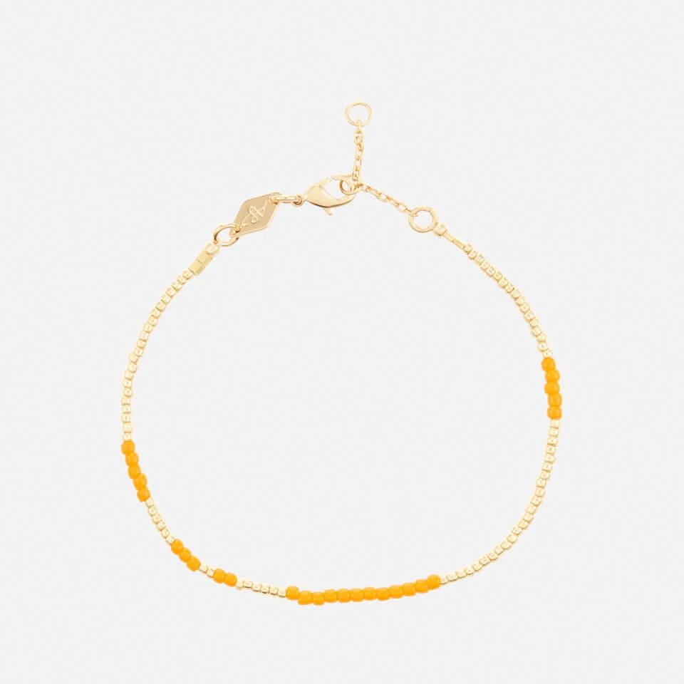 商品Anni Lu|Anni Lu Tangerine and Gold-Plated Bracelet,价格¥225,第1张图片