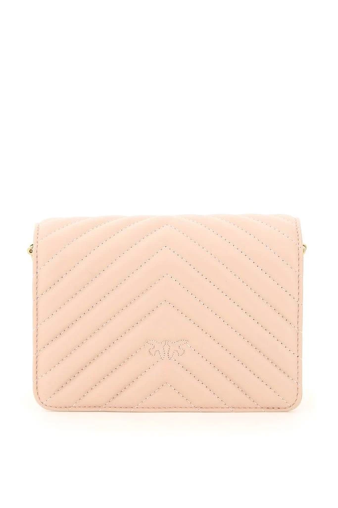 商品PINKO|Love Click V Quilt Mini Bag Pinko,价格¥1874,第4张图片详细描述
