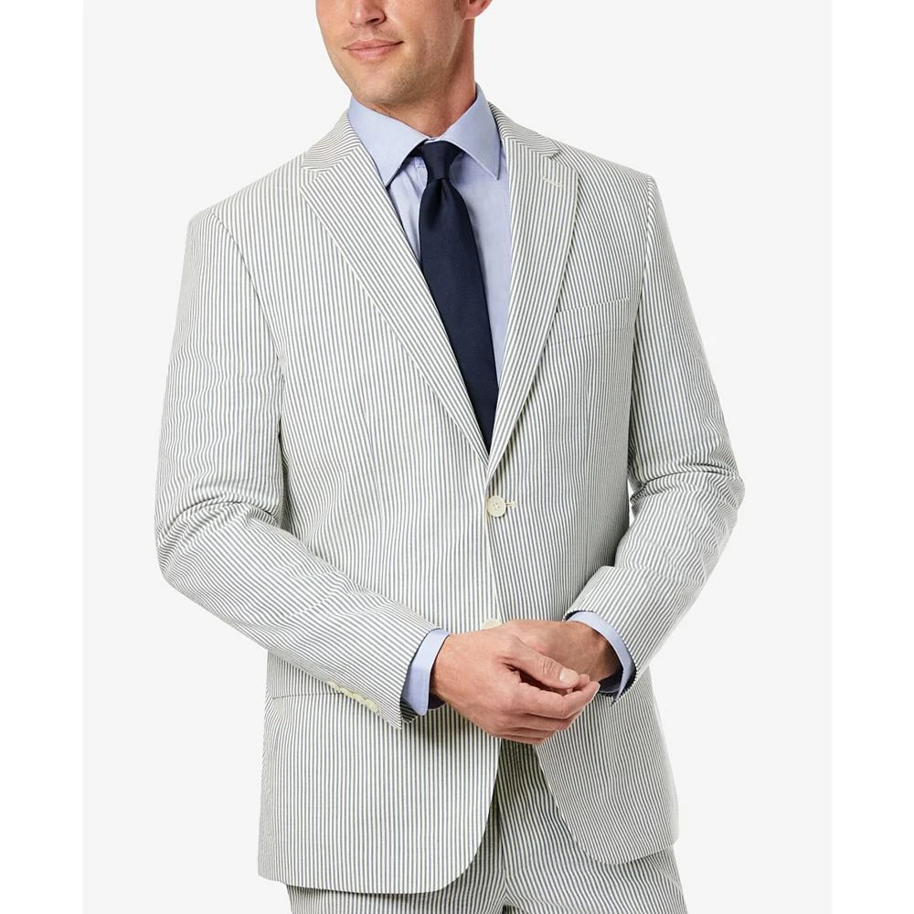 商品Ralph Lauren|Men's UltraFlex Classic-Fit seersucker Cotton Sport Coat,价格¥526,第1张图片