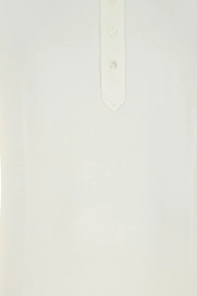 商品Fedeli|White cotton polo shirt,价格¥1170,第2张图片详细描述