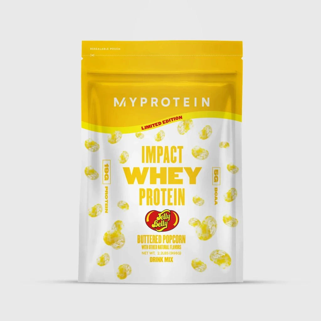 商品Myprotein|Impact Whey Protein x Jelly Belly Buttered Popcorn,价格¥438,第1张图片详细描述