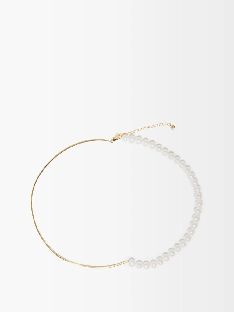商品MATEO|Not Your Mother's pearl & 14kt gold necklace,价格¥17036,第1张图片