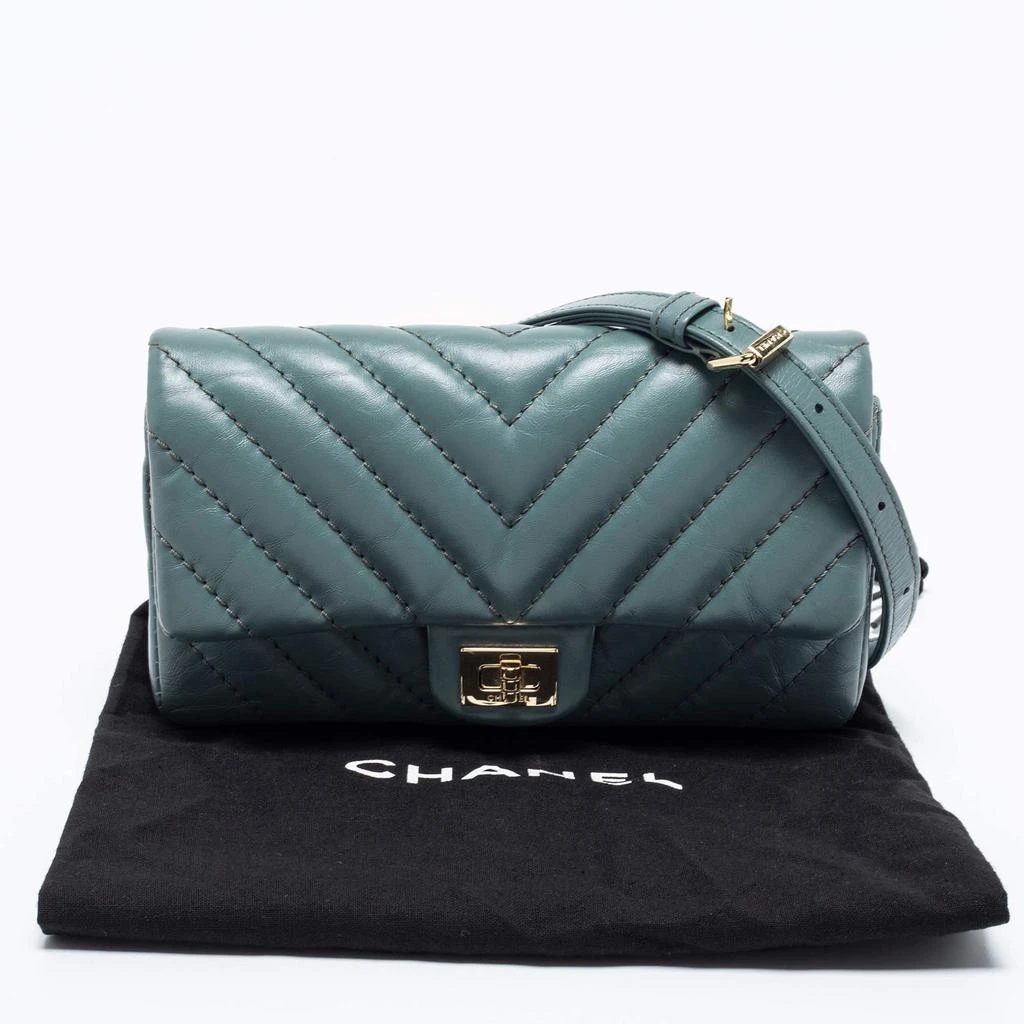 Chanel Blue Leather  Reissue 2.55 Belt Bag 商品