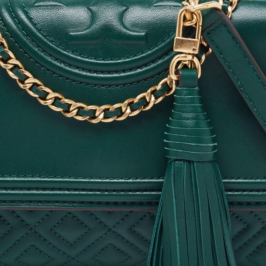 商品[二手商品] Tory Burch|Tory Burch Green Leather Fleming Shoulder Bag,价格¥2565,第7张图片详细描述