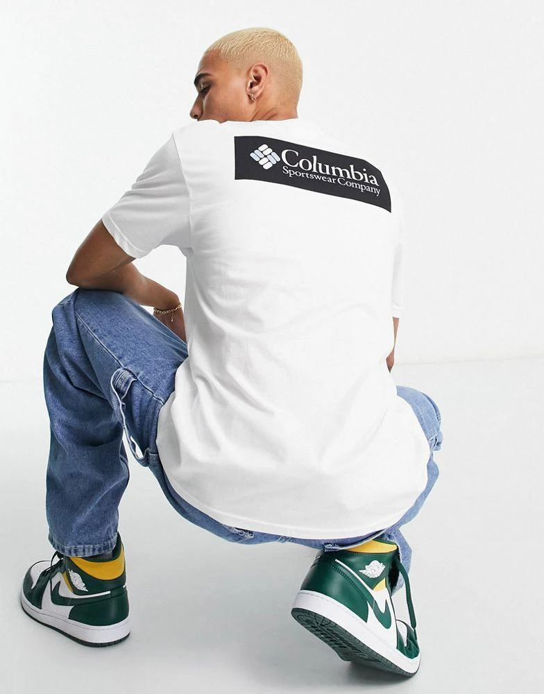 商品Columbia|Columbia North Cascades t-shirt in white,价格¥126,第4张图片详细描述