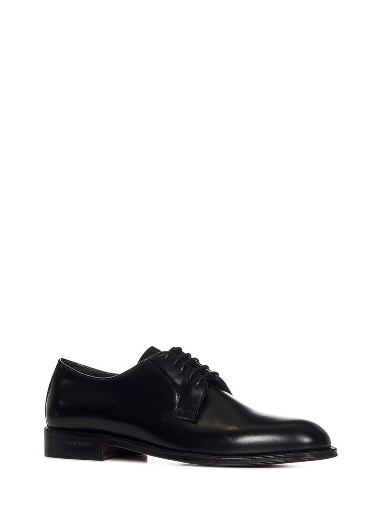 商品DSQUARED2|Dsquared2 D2 Classic Black Derby Shoe,价格¥6073,第3张图片详细描述