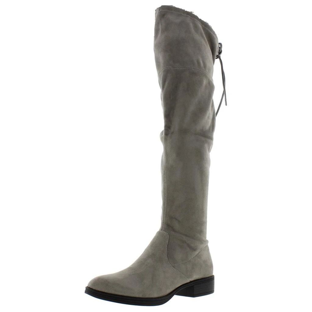 商品Sam Edelman|Circus by Sam Edelman Womens Peyton Faux Suede Knee-High Riding Boots,价格¥367,第1张图片