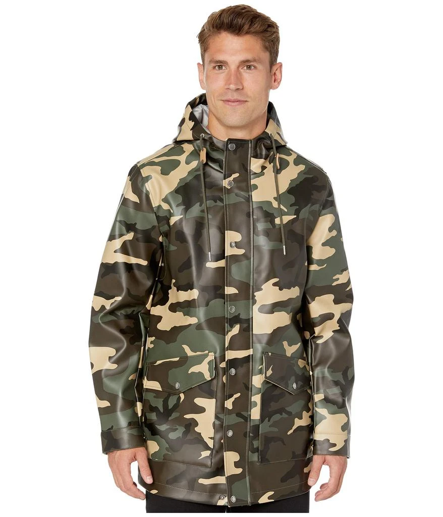 商品Levi's|Long Two-Pocket Fishtail Hooded Parka,价格¥530,第1张图片