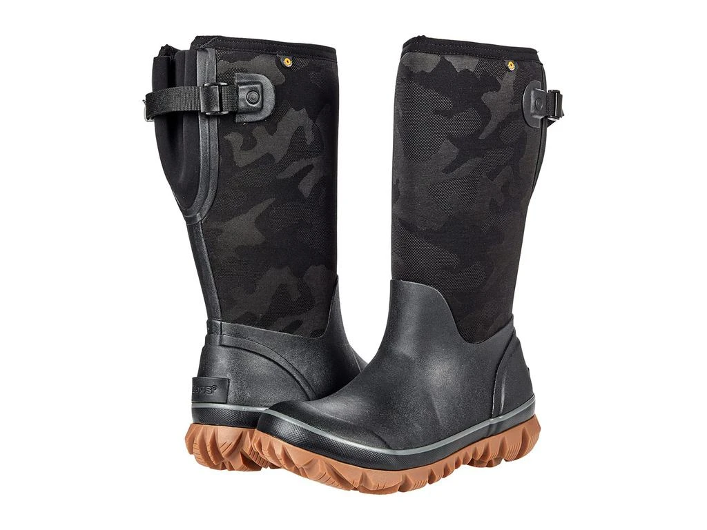 商品Bogs|Whiteout Tonal Camo Adjustable Calf,价格¥1261,第1张图片