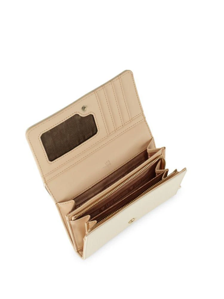商品Moschino|Love Fold Over Wallet,价格¥629,第2张图片详细描述