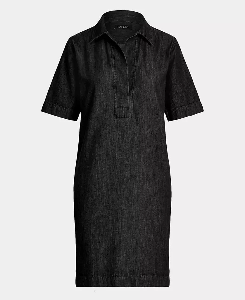 商品Ralph Lauren|Denim Cotton Shift Dress,价格¥1090,第5张图片详细描述