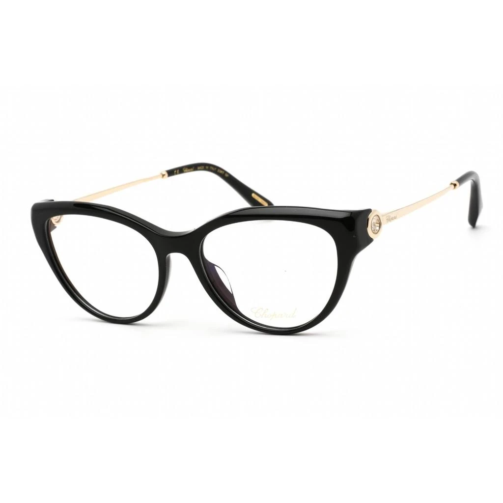 商品Chopard|Chopard Women's Eyeglasses - Clear Demo Lens Black/Gold Plastic Frame | VCH323S 0700,价格¥2354,第1张图片