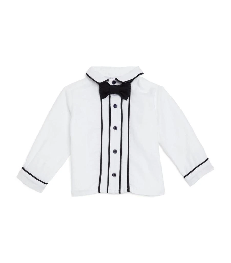 商品Patachou|Bow Tie Shirt (3-24 Months),价格¥506,第1张图片