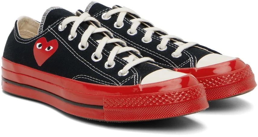 商品Comme des Garcons|Black & Red Converse Edition Chuck 70 Sneakers,价格¥1211,第4张图片详细描述