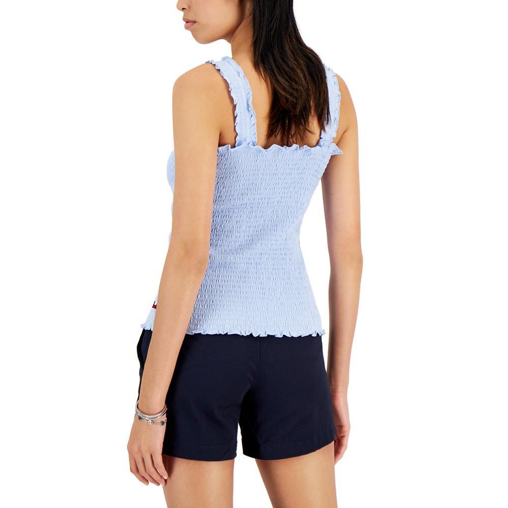 商品Tommy Hilfiger|Women's Smocked Tank Top,价格¥119,第4张图片详细描述