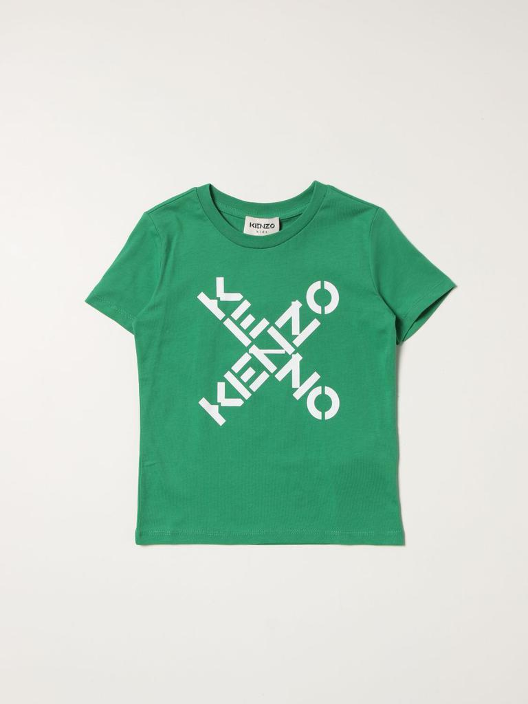 商品Kenzo|Kenzo Junior cotton t-shirt with logo,价格¥242-¥346,第1张图片