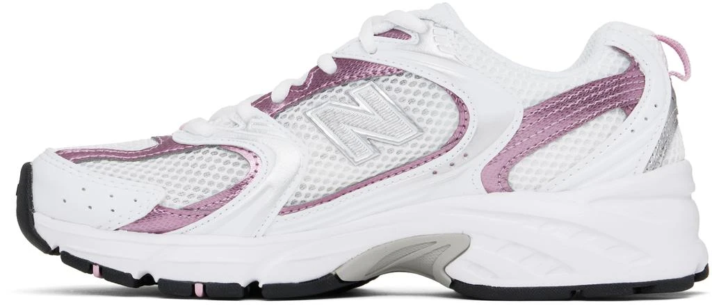 商品New Balance|White & Pink 530 Sneakers,价格¥802,第3张图片详细描述