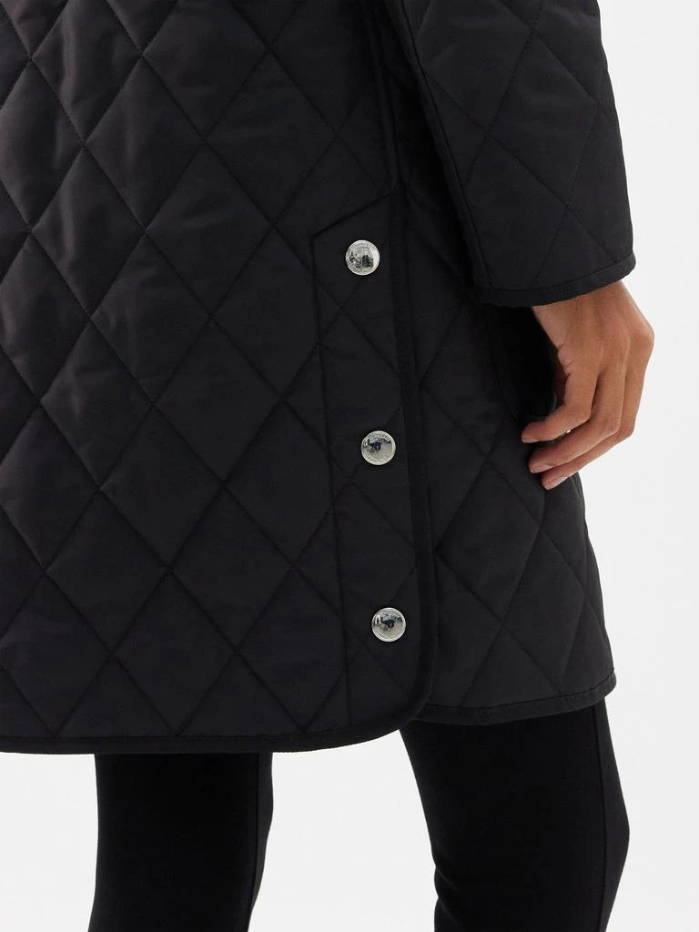 商品Burberry|Roxby quilted nylon-canvas coat,价格¥14367,第3张图片详细描述