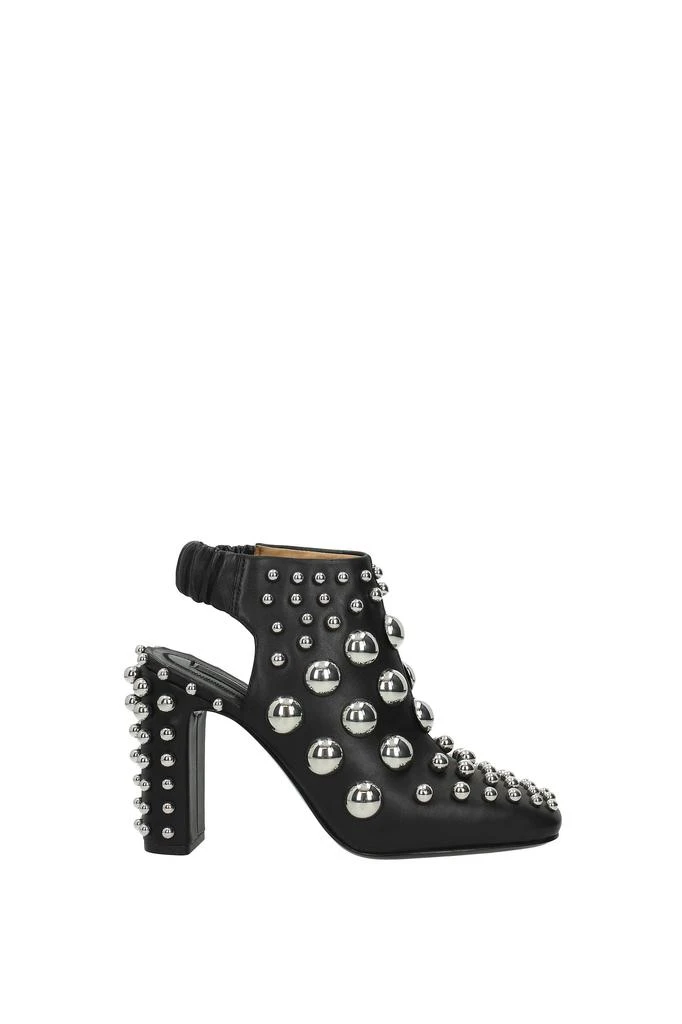 商品Alexander Wang|Ankle boots Leather Black,价格¥4554,第1张图片