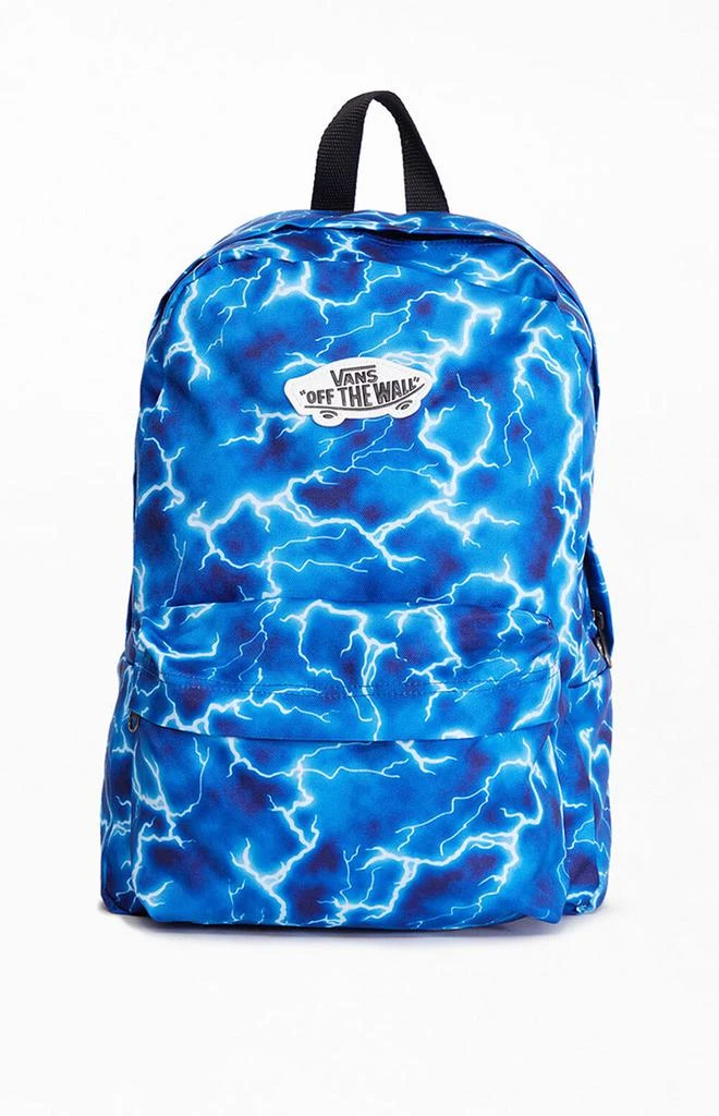 商品Vans|Kids Blue New Skool Backpack,价格¥263,第1张图片