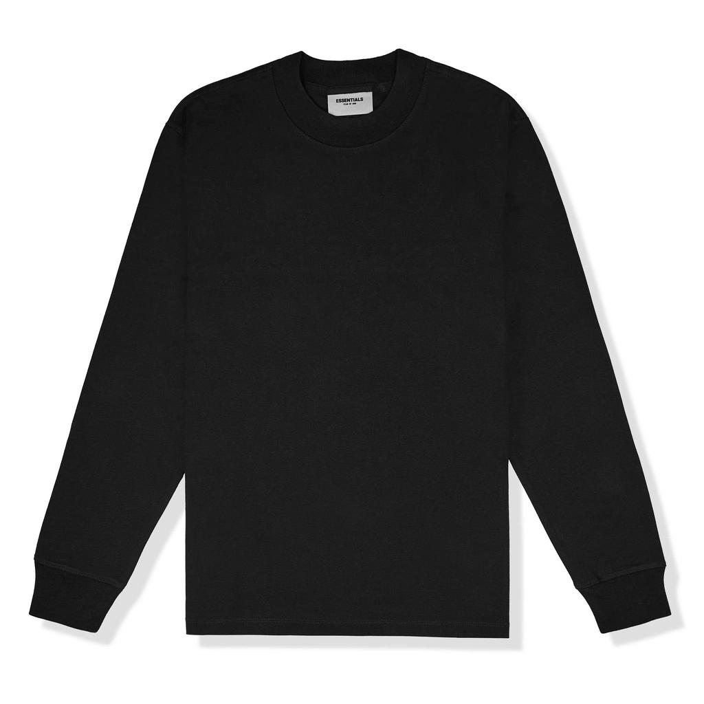 Fear Of God Essentials Reverse Logo Black L/S T Shirt (SS21)商品第2张图片规格展示