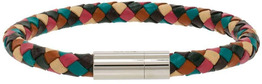 商品Paul Smith|Multicolor Leather Bracelet,价格¥488,第1张图片