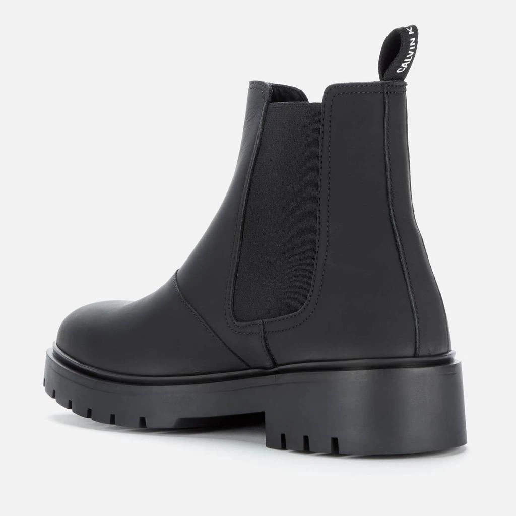 商品Calvin Klein|Calvin Klein Jeans Men's Combat Mid Chelsea Boots - Black,价格¥671,第2张图片详细描述