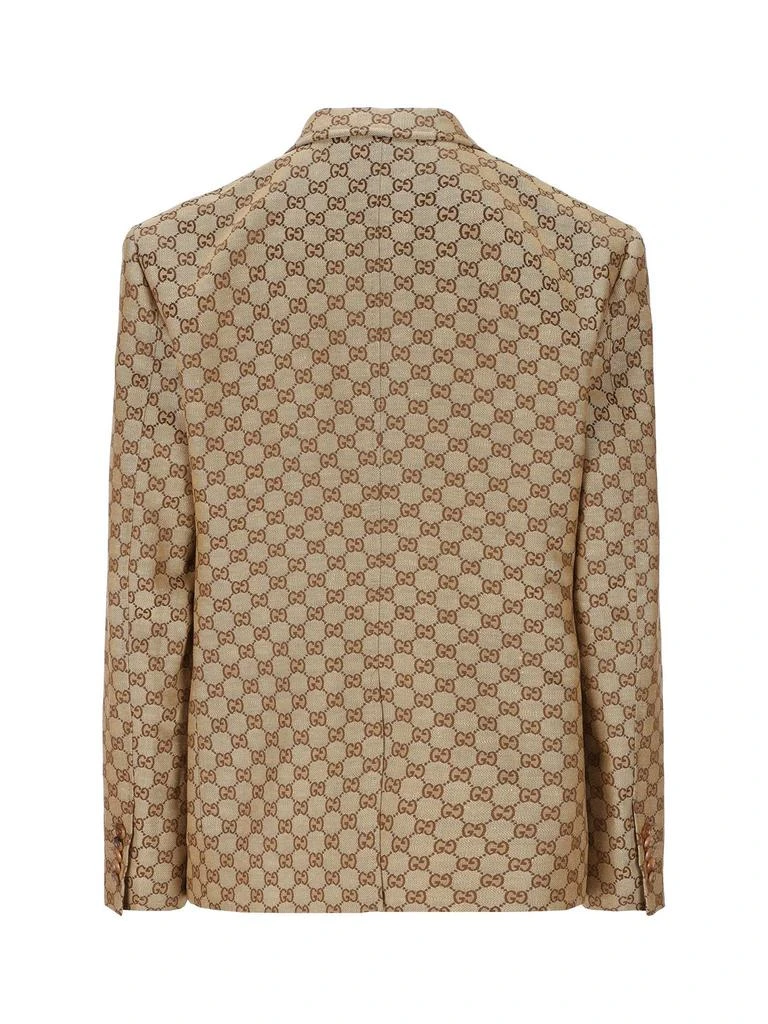 商品Gucci|Gucci GG Supreme Tailored Blazer,价格¥12275,第2张图片详细描述
