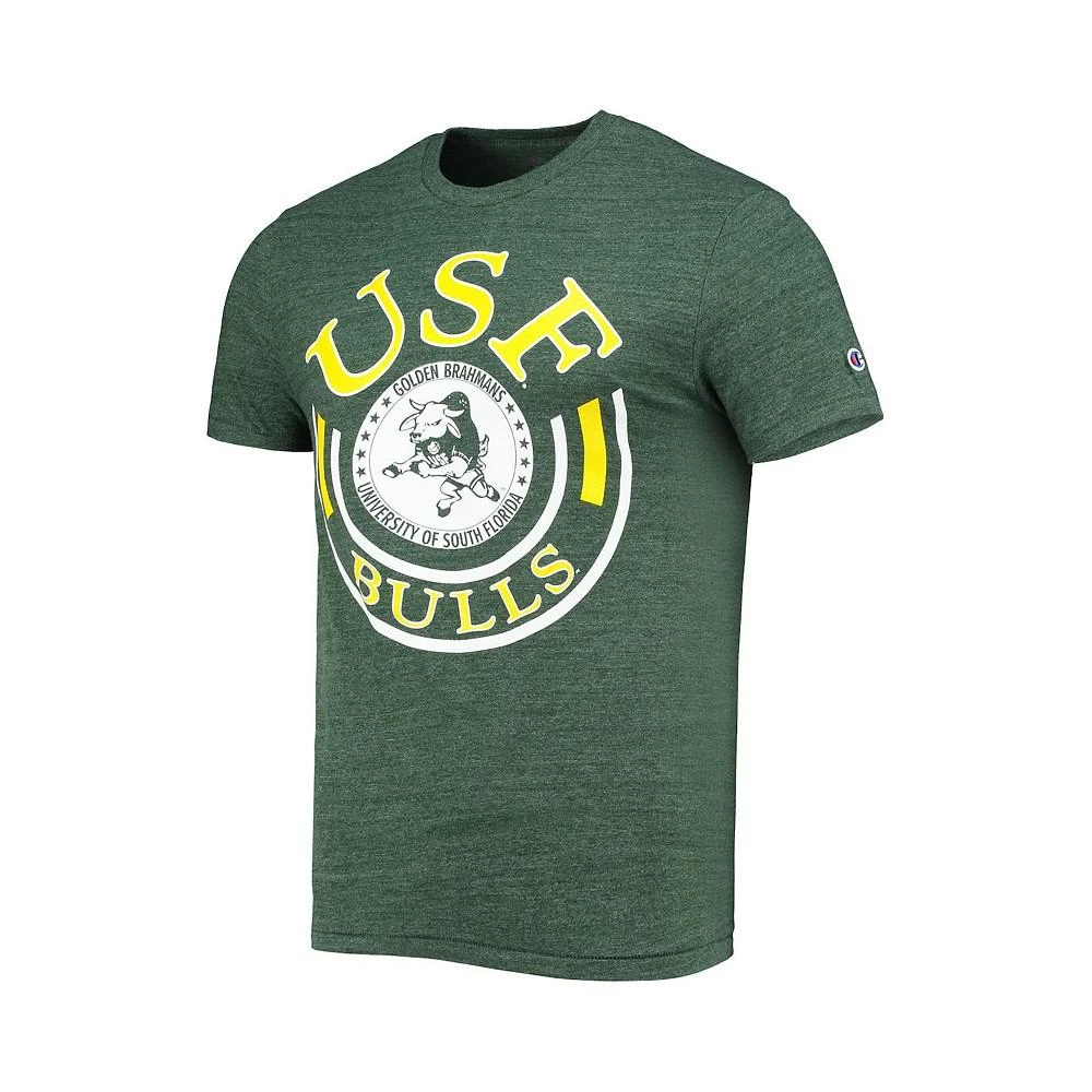 商品CHAMPION|Men's Green South Florida Bulls Vault Tri-Blend T-shirt,价格¥177,第3张图片详细描述