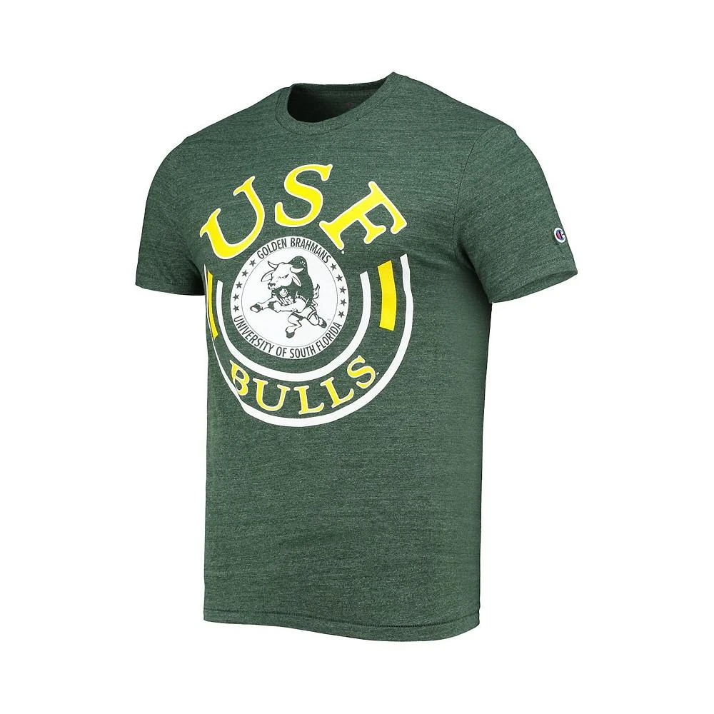 商品CHAMPION|Men's Green South Florida Bulls Vault Tri-Blend T-shirt,价格¥180,第3张图片详细描述